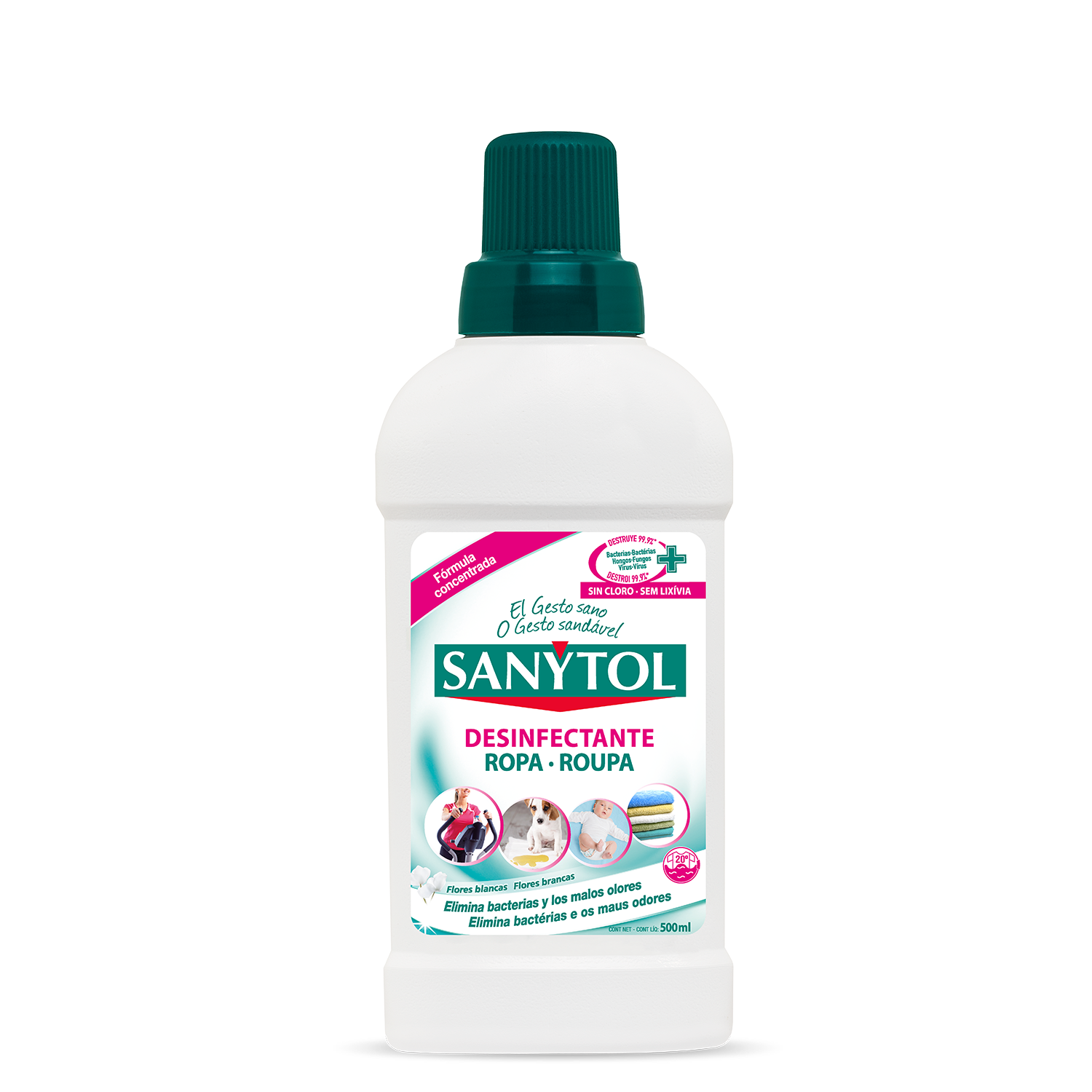 Desinfectante Aerosol Sanytol Flores Blancas 300 ml - Clean Queen