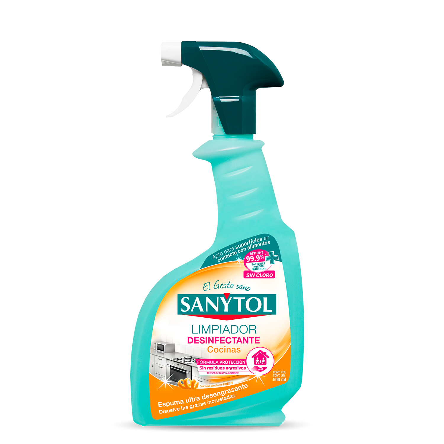 Sanytol - Lucir una cocina desinfectada y sin grasa nunca ha sido tan  fácil🍽 Con Sanytol Cocinas limpias, desengrasas y desinfectas de una sola  pasada, eliminando el 99,9% de gérmenes. ✓Eficaz contra virus